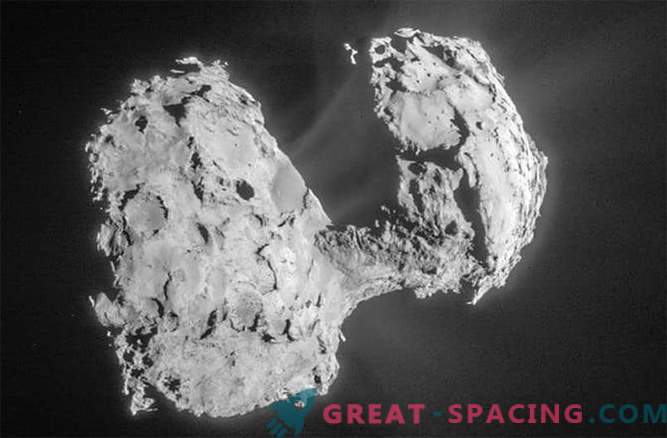 La cometa Churyumov / Gerasimenko può essere costituita da ciottoli