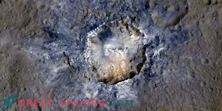 L'apertura nei crateri può indicare il ghiaccio subsuperficiale