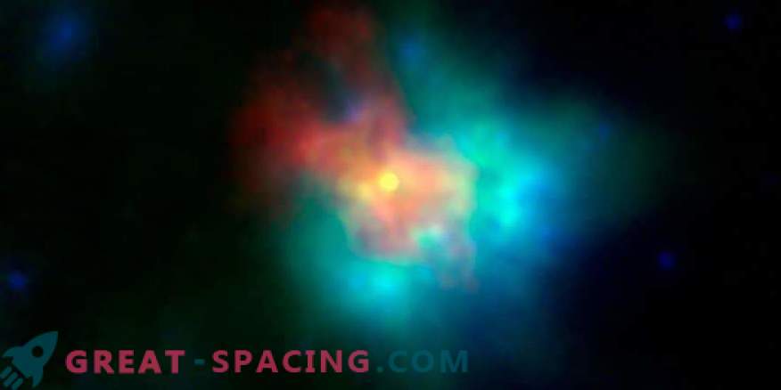 Immagine multi-onda del resto di supernova