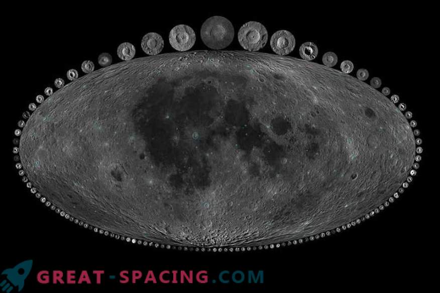 Cosa possono dire i crateri sulla luna