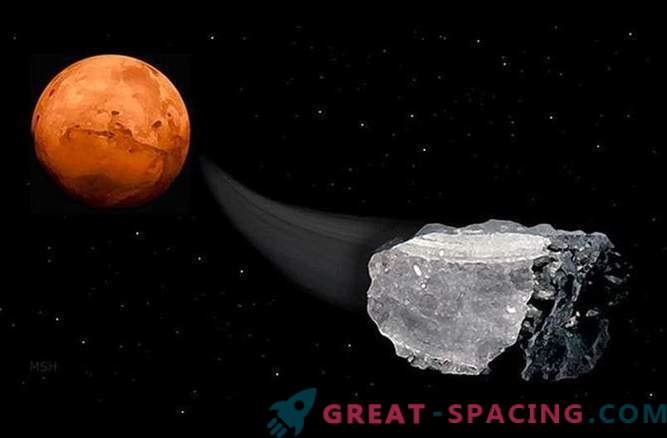 Potrebbe esserci metano nel meteorite marziano un accenno alla presenza della vita?
