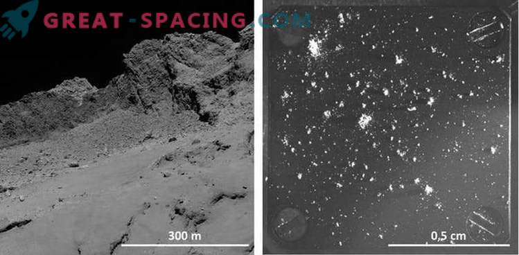 La polvere cometica rivela la storia del sistema solare