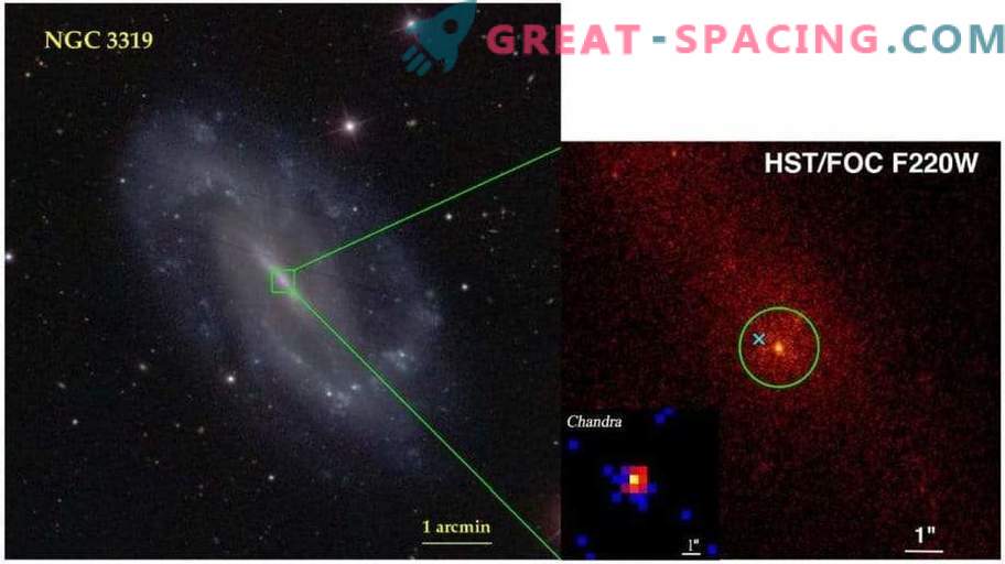 C'è un raro buco nero nella galassia NGC 3319?