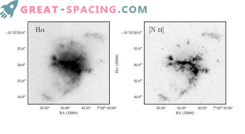 Nuova scoperta nel centro della nebulosa planetaria M 3-1