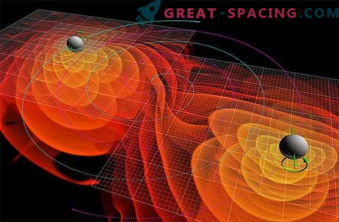 Scoppio di raggi gamma rilevato vicino alla sorgente di onde di gravità