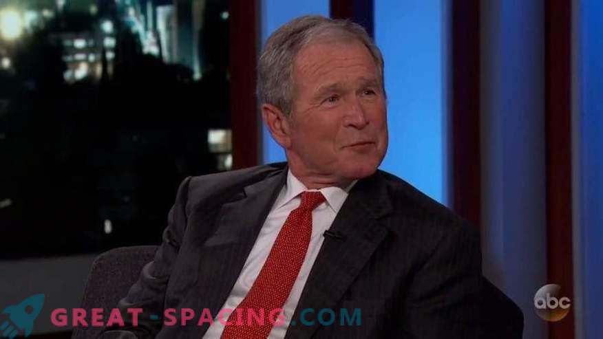 George W. Bush non ha rivelato informazioni su oggetti non identificati. Intervista a Jimmy Kimmel
