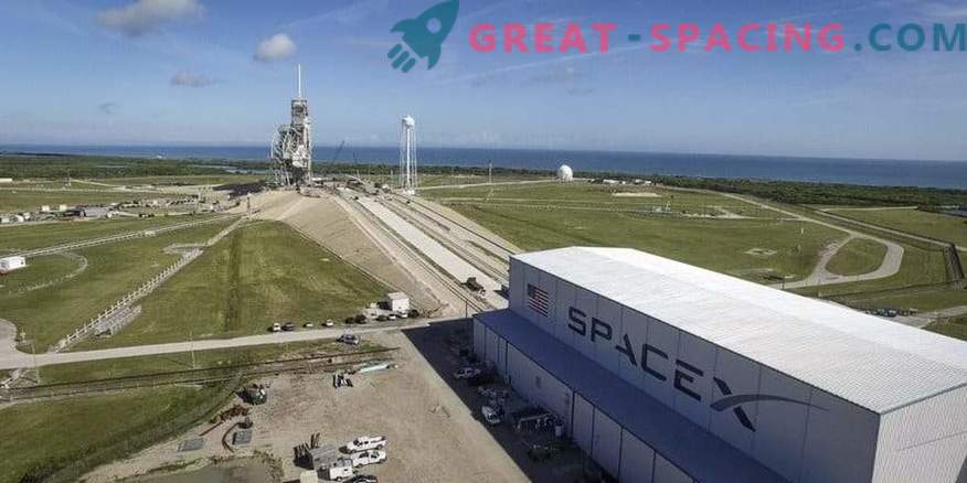Falcon 9 ha avviato il motore per la prima volta su un launch pad storico