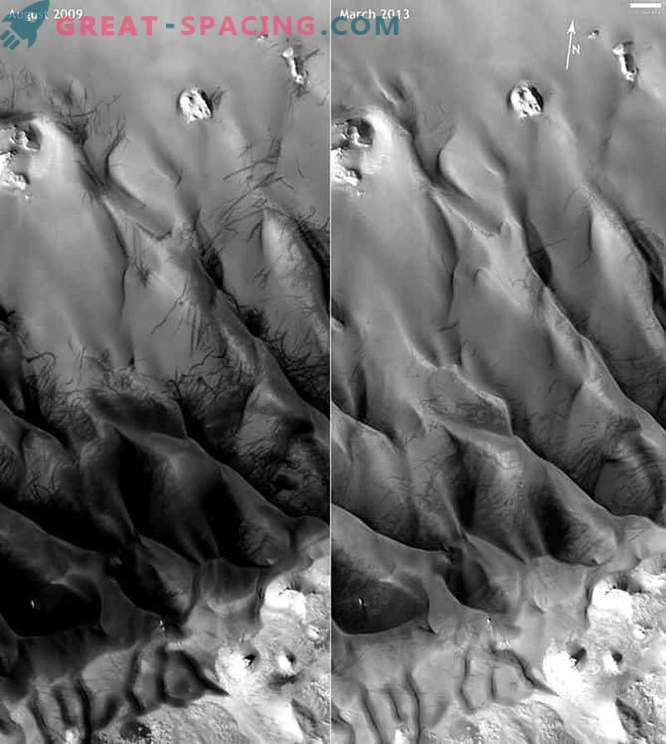 I cicloni di polvere influenzano il clima di Marte