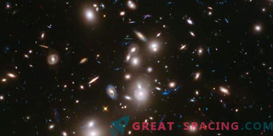 Le dimensioni delle galassie nelle fusioni influiscono sulla 