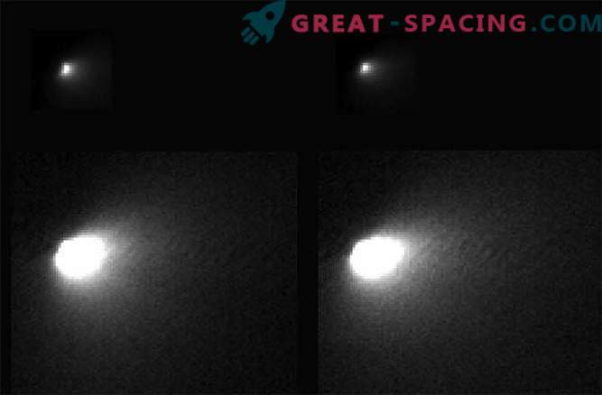 I veicoli spaziali della NASA hanno trasmesso alla Terra le prime foto della cometa Siding Spring