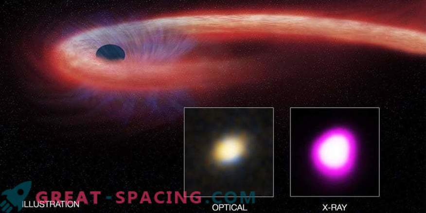 Supermassive must auk rütmib õnnetu tähe