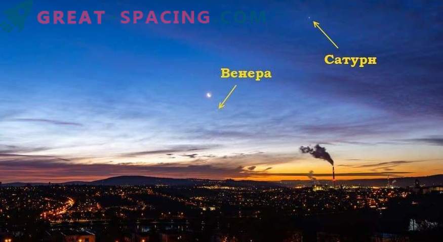 Quali oggetti celesti appaiono nel cielo il 25 aprile 2019