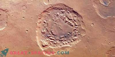 Nouveau cratère sur Mars ou super volcan?