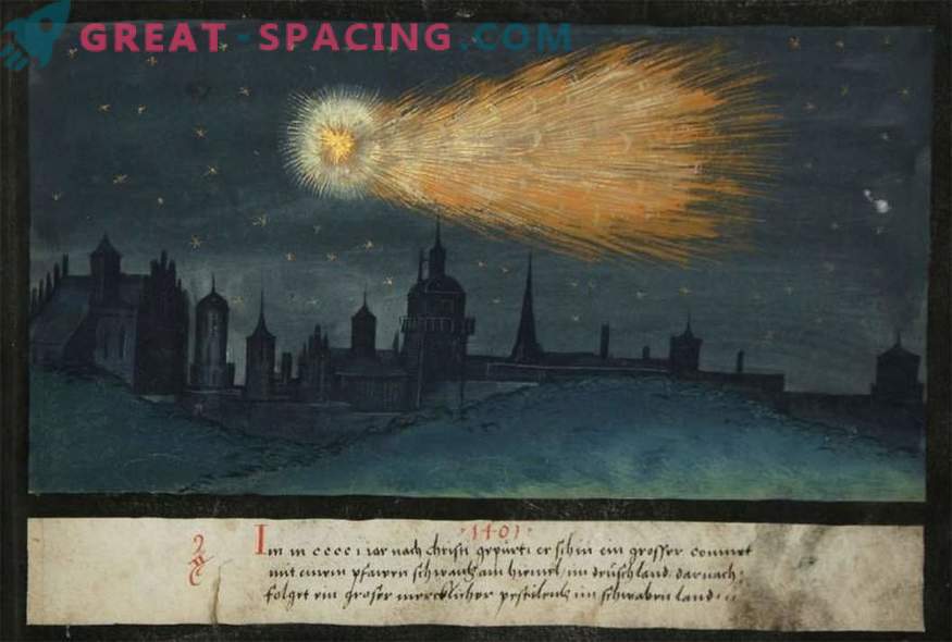Splendide immagini di comete che spaventavano l'umanità