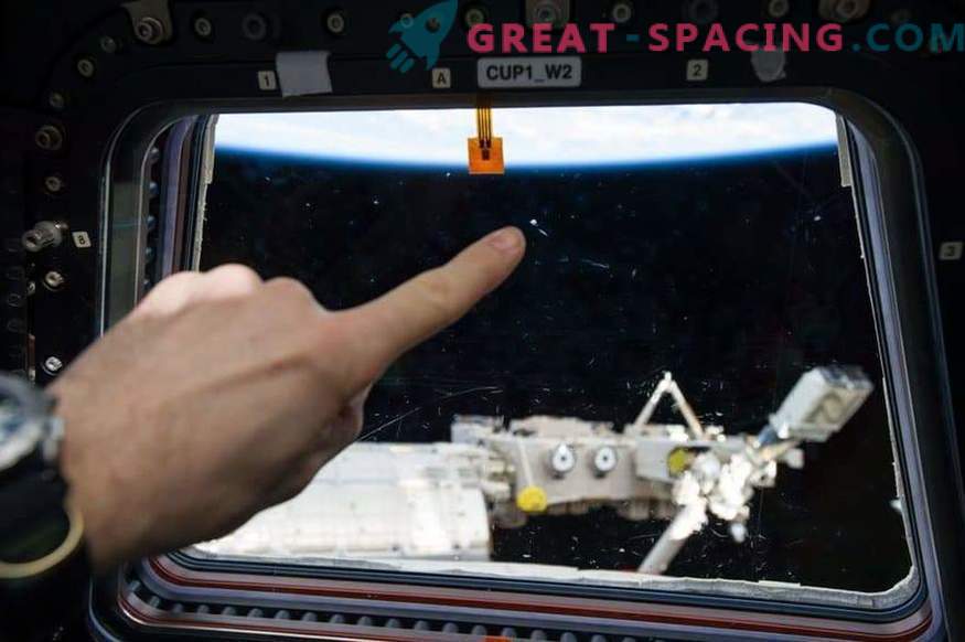Un sensore è installato sulla ISS per monitorare i detriti orbitali