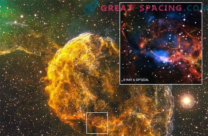 La pulsar e la nebulosa misteriose nascono da una supernova