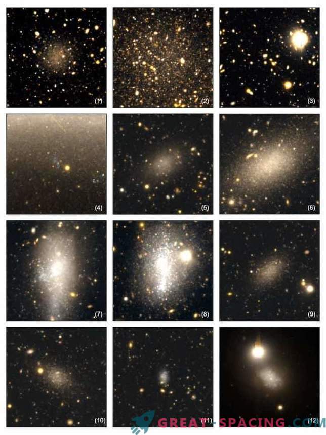 Origine degli aloni galattici