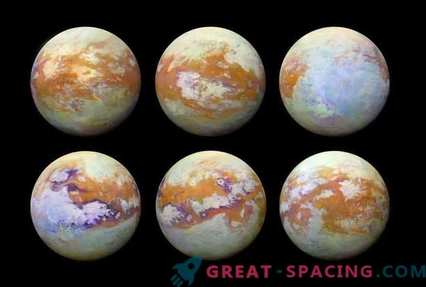 La magnificenza di Titan nella recensione a infrarossi