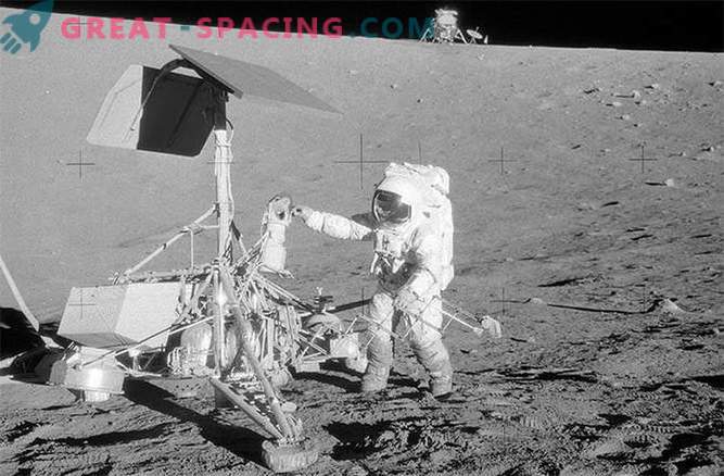 L'equipaggio dell'Apollo-12 ha trovato uno dei primi veicoli lanciati sulla Luna durante lo sbarco