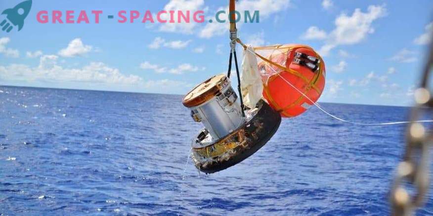 Il prototipo della capsula spaziale giapponese è sopravvissuto a un'infuocata caduta sulla Terra