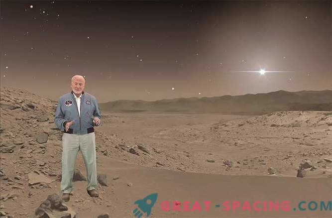 Come Buzz Aldrin ha fatto una passeggiata virtuale su Marte