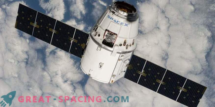 SpaceX laivo grįžimas