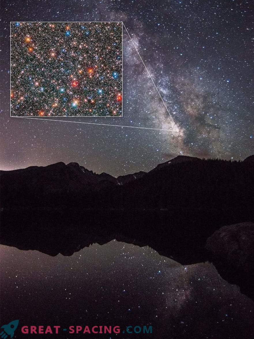 Hubble studia l'antico rigonfiamento della Via Lattea