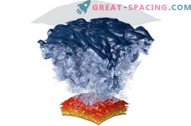 La modellizzazione al computer fa luce sulla struttura interna caotica di una supernova
