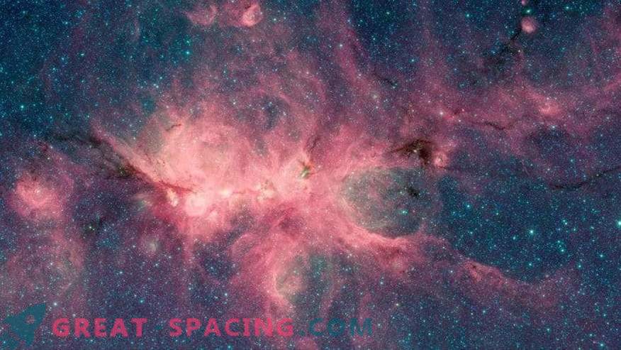 Nuove stelle esplodono bolle nella nebulosa zampa del gatto