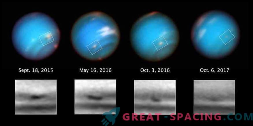 Hubble osserva la strana tempesta di Nettuno