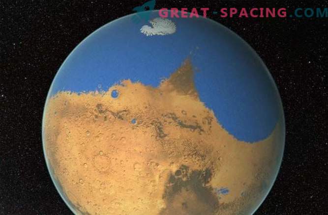 Un enorme tsunami ha cambiato il paesaggio su Marte