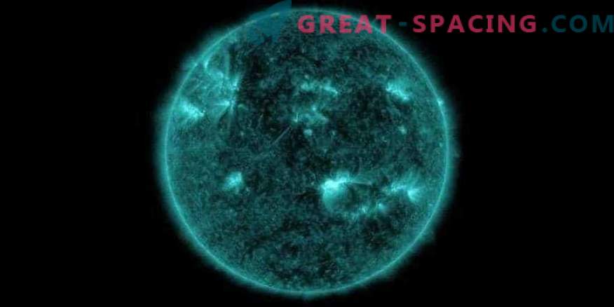 La NASA cattura gli impulsi flash sul sole e sulla terra