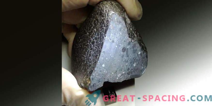 L'antico meteorite rivela le caratteristiche della topografia marziana