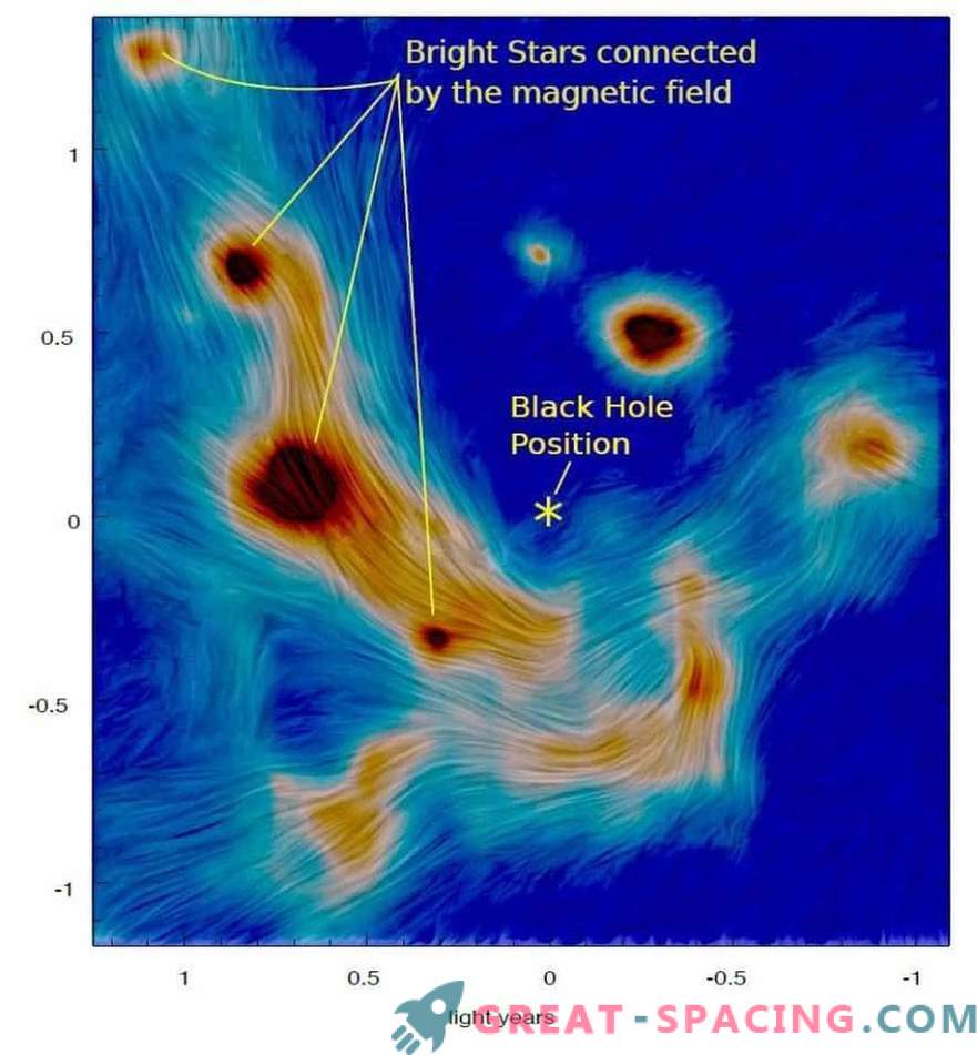 Gas e polvere attorno a un buco nero supermassiccio
