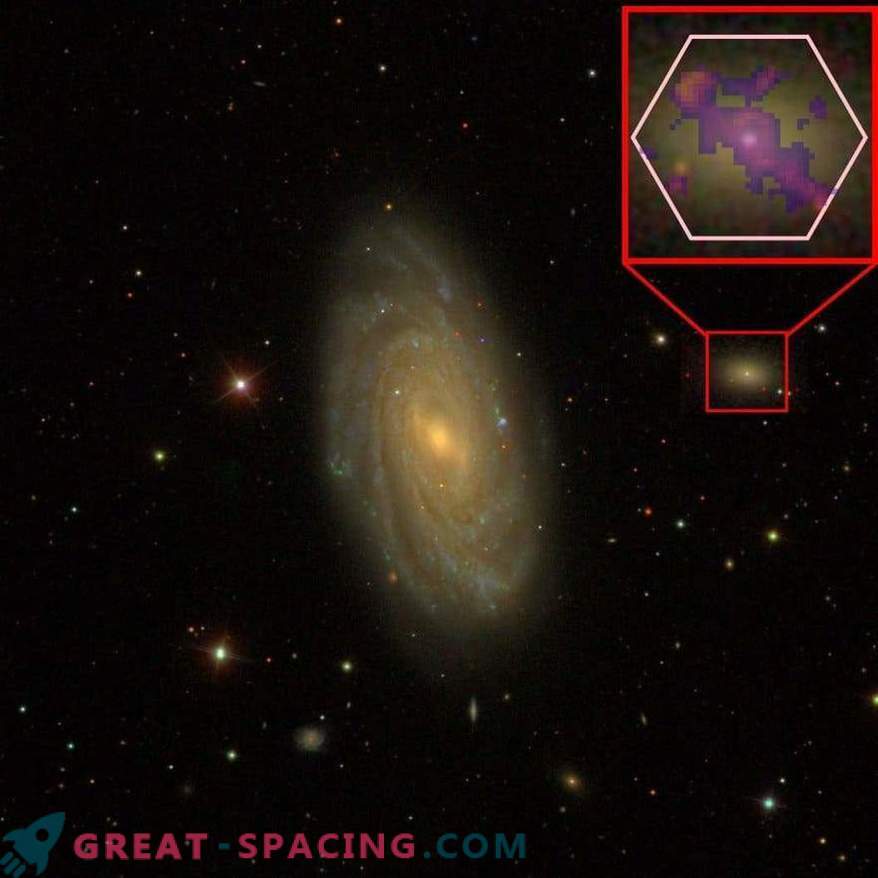 Il buco nero rivela i segreti dello sviluppo di piccole galassie