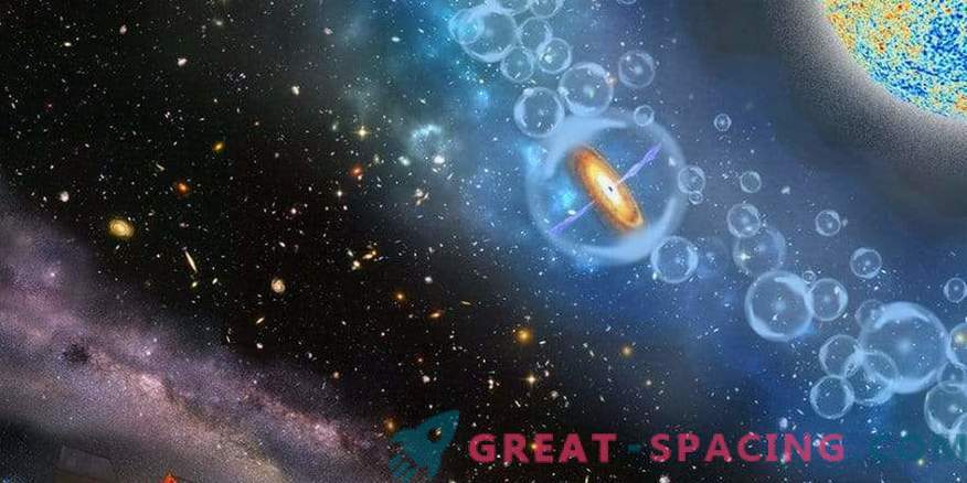 Buco nero supermassiccio nell'universo dei bambini