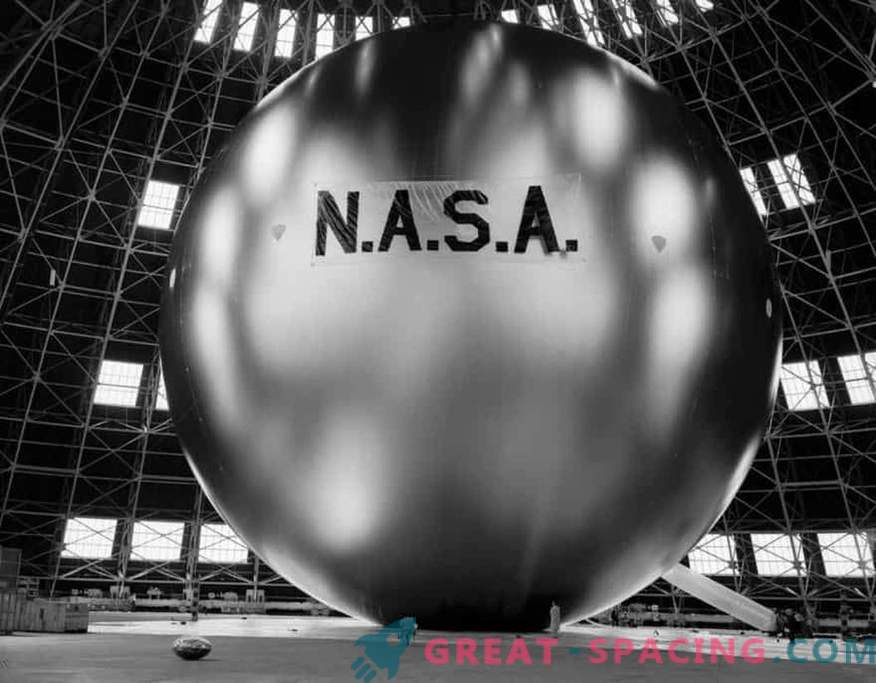 Il primo satellite per le comunicazioni era un gigantesco pallone