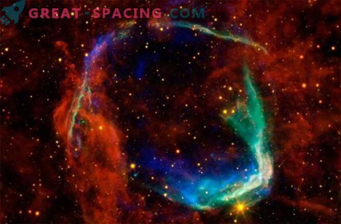 Селекция от най-ярките снимки на мъглявините, направени от телескопа Spitzer
