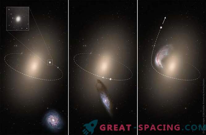 Piccolo e solitario: galassie nane gettate nello spazio