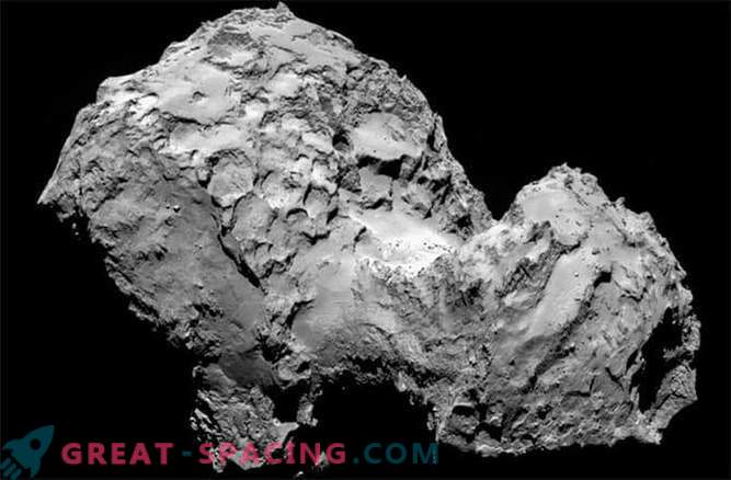 La cometa Rosetta è coperta di polvere soffice