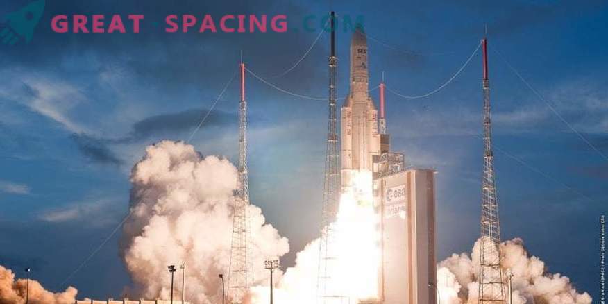 Il razzo Ariane ha lanciato un satellite in orbita per l'India