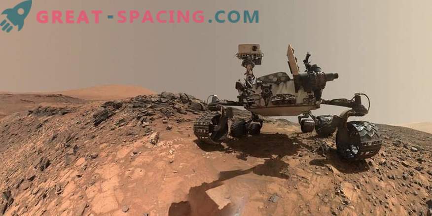 Nuovo video da Marte: rover Curiosity lascia la parte posteriore di Vera Rubin