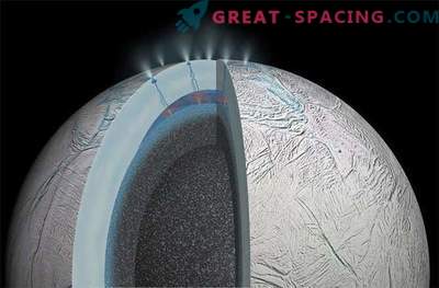 Enceladus turi potencialą gyvybės hidroterminei veiklai formuoti