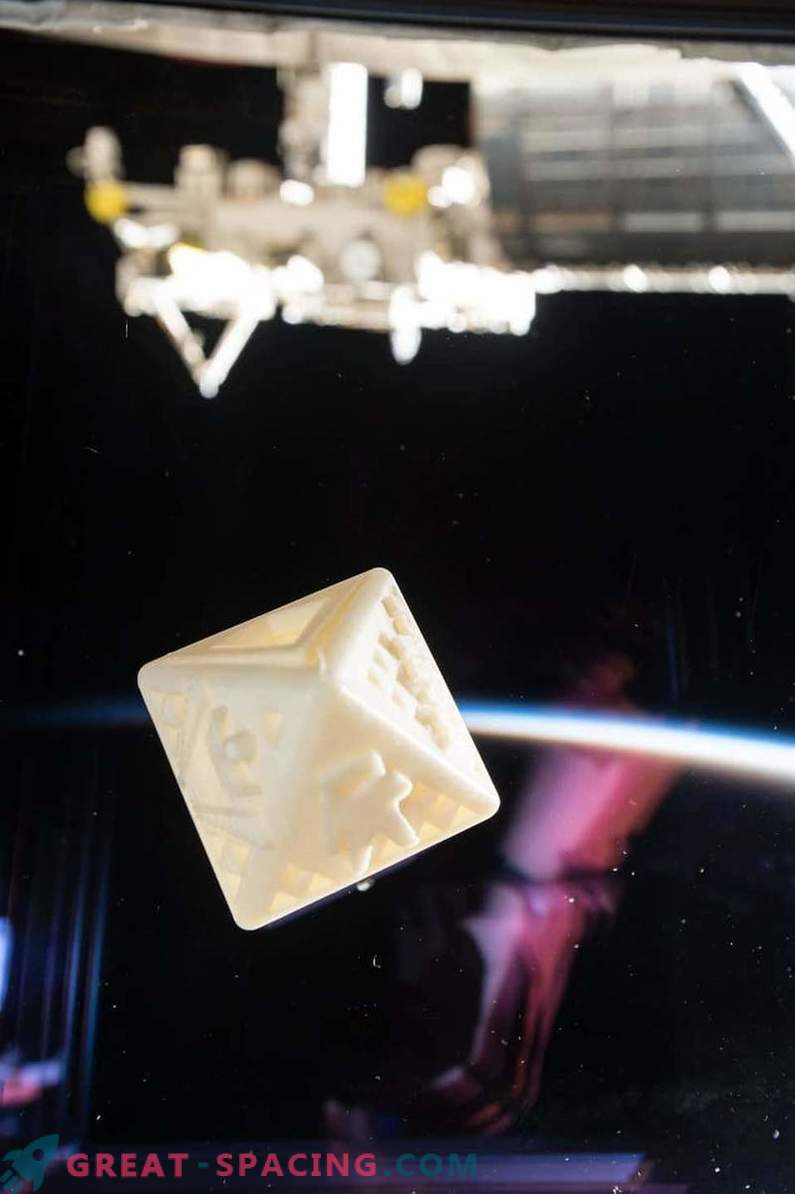 Il primo oggetto privato stampato in 3D nello spazio!