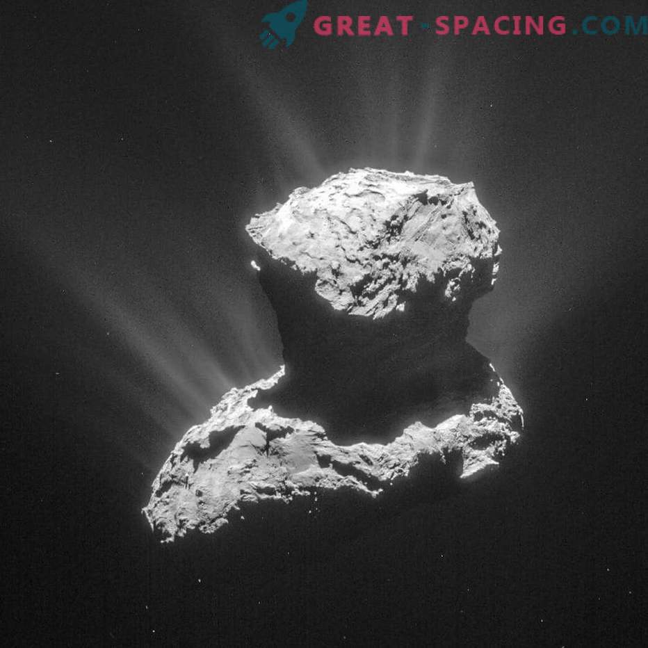 Rosetta continua a studiare cometa 67P / Churyumov-Gerasimenko