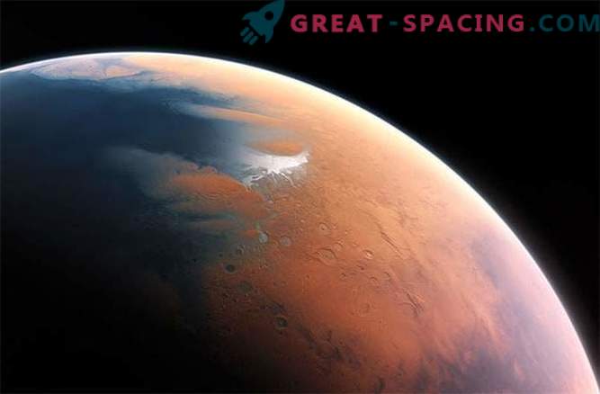 Nei tempi antichi, un enorme oceano dalla superficie di Marte evaporò nello spazio