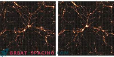 Neue dreidimensionale Karte der Dunklen Materie im Universum.