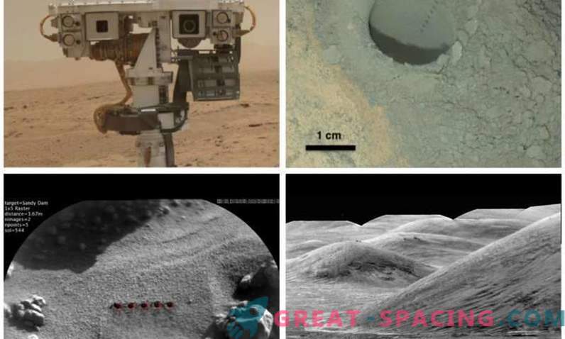 Il rover Martian sceglie i propri obiettivi