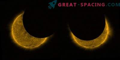 Eclissi solare privata dallo spazio