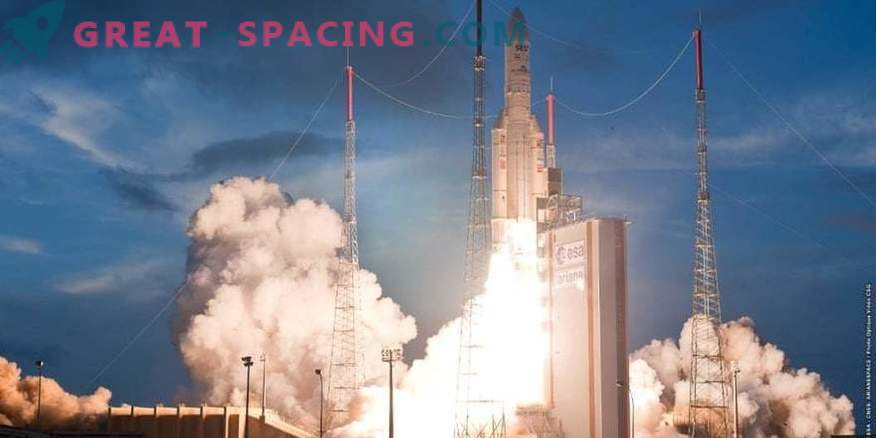 Ariane-5 tõuseb Euroopa satelliitidega